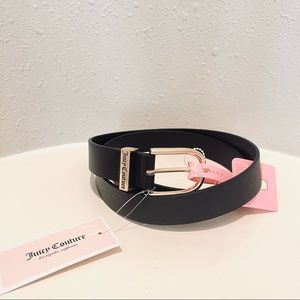 Juicy Couture Women’s Black Dress Belt Size 1X NWT